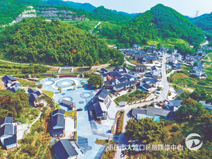 “自由原乡”巴蜀美丽庭院示范片建成