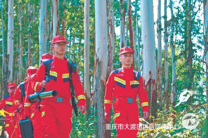 用脚步丈量山林防火平安线