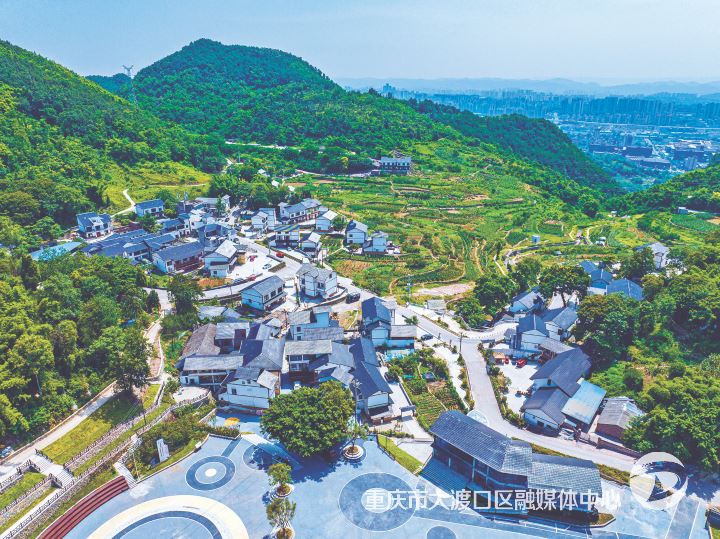 跳磴镇：“自由原乡”巴蜀美丽庭院示范片正式亮相