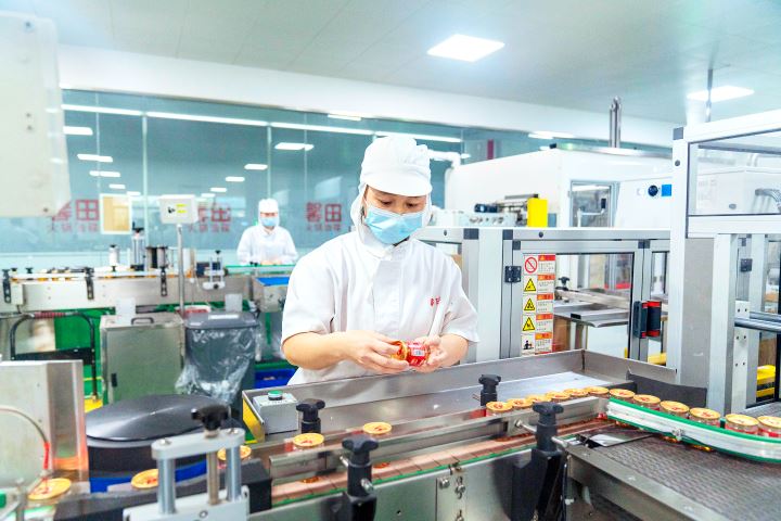 馨田火锅油碟产销两旺保供应