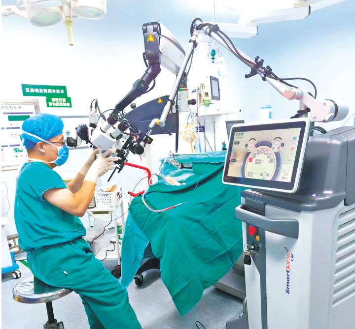 重钢总医院  二氧化碳激光让早期喉癌患者重获新“声”