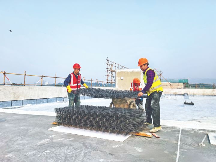 鲍斯气体净化与材料研究生产基地项目,主体结构完工,冲刺装饰装修阶段